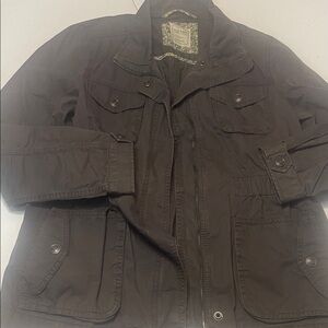 Old Navy Dark Brown Jean Jacket